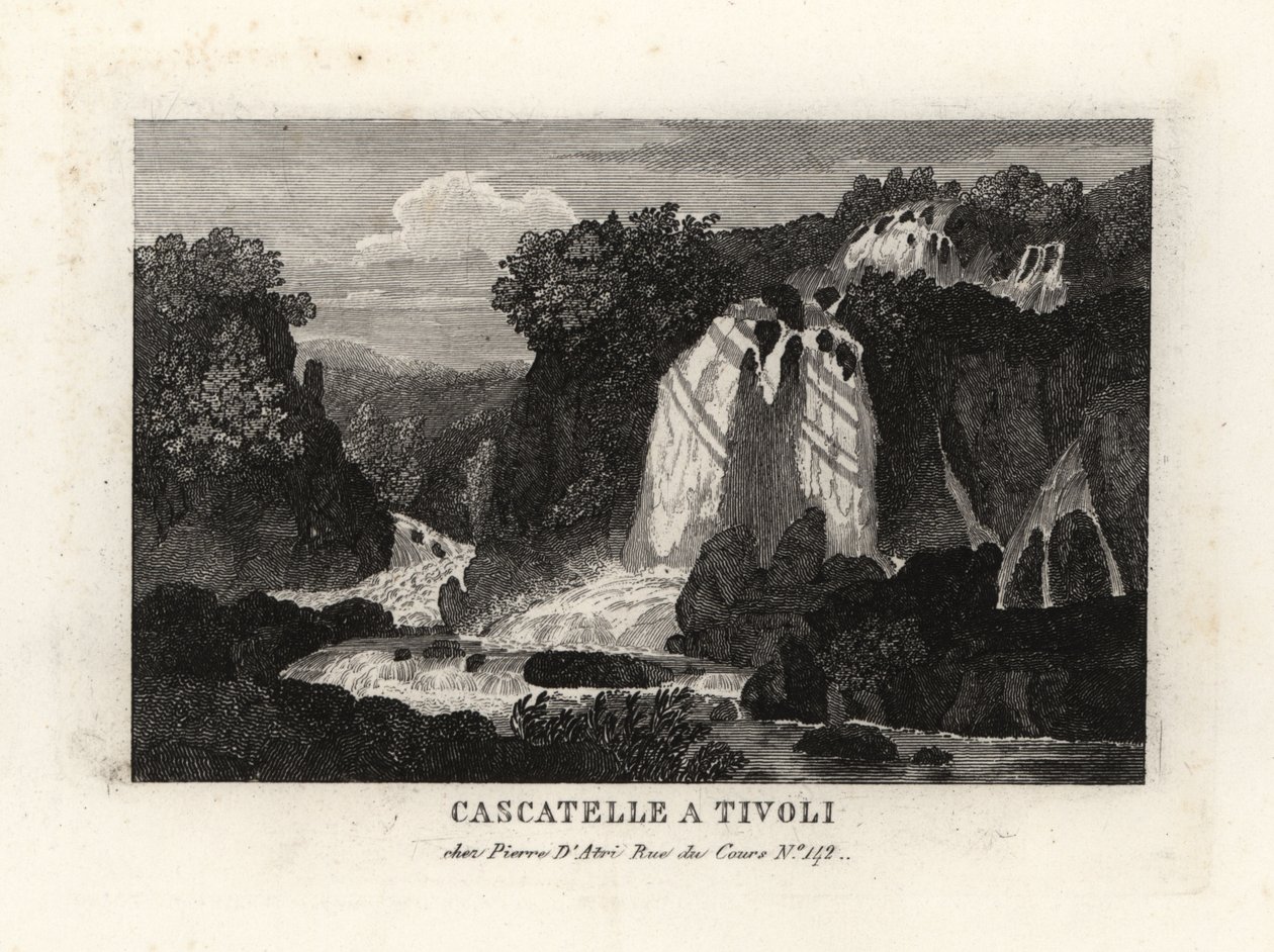 Tivoli, İtalya, Cascatelle a Tivoli