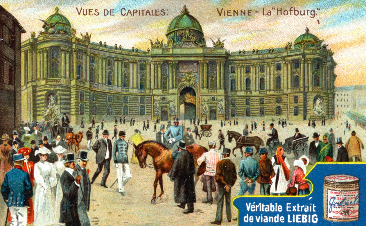 Başkentlerin Görünümleri: Hofburg, Viyana, c1900 by Unbekannt