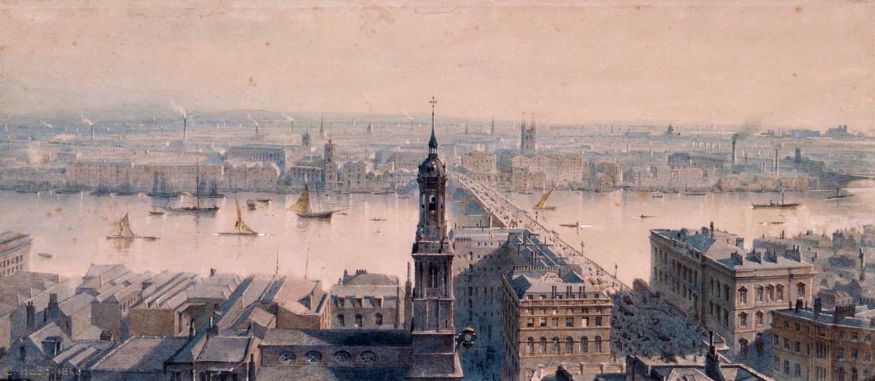 Londra manzaraları by Unbekannt