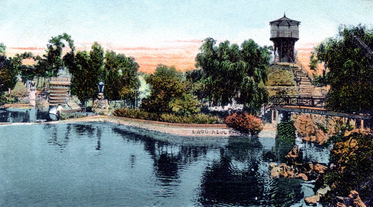 Villa Dolores, Lago Azul, Montevideo, Uruguay, c1900s by Unbekannt