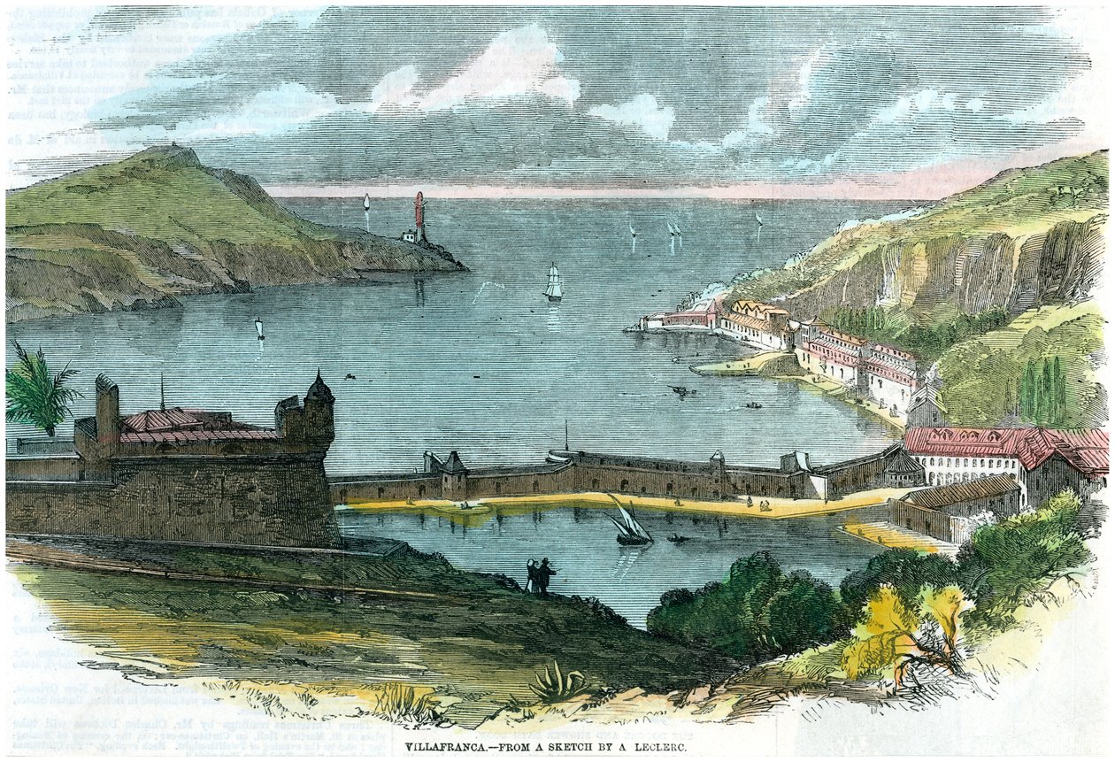 Villafranca, İtalya, c1870 by Unbekannt