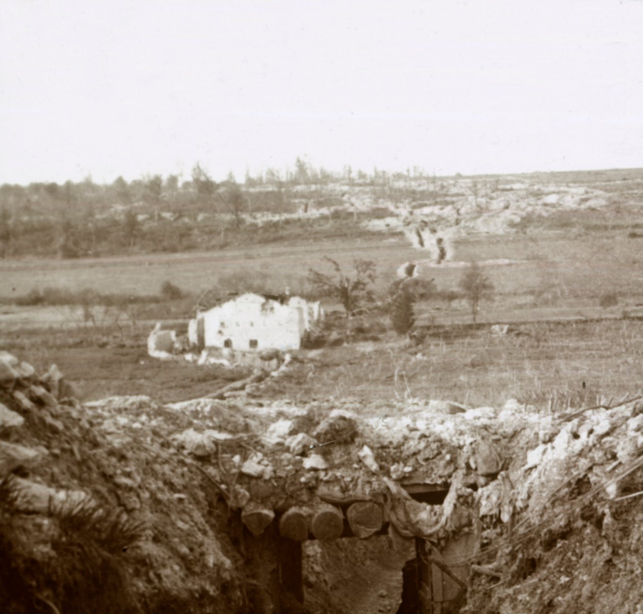 Damloup Köyü, kuzey Fransa, c1914-c1918 by Unbekannt