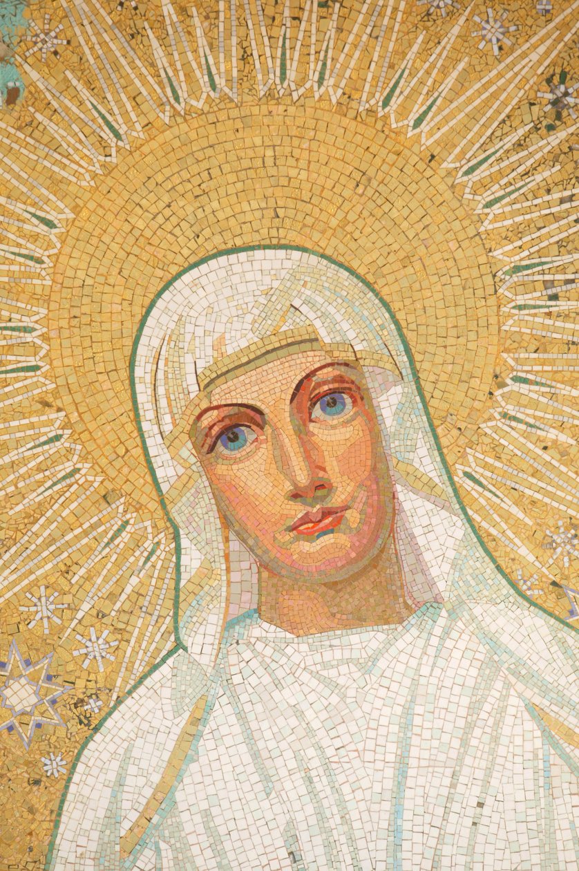 Tesbih Meryem Ana Bazilikası, Lourdes, Fransa by Unbekannt