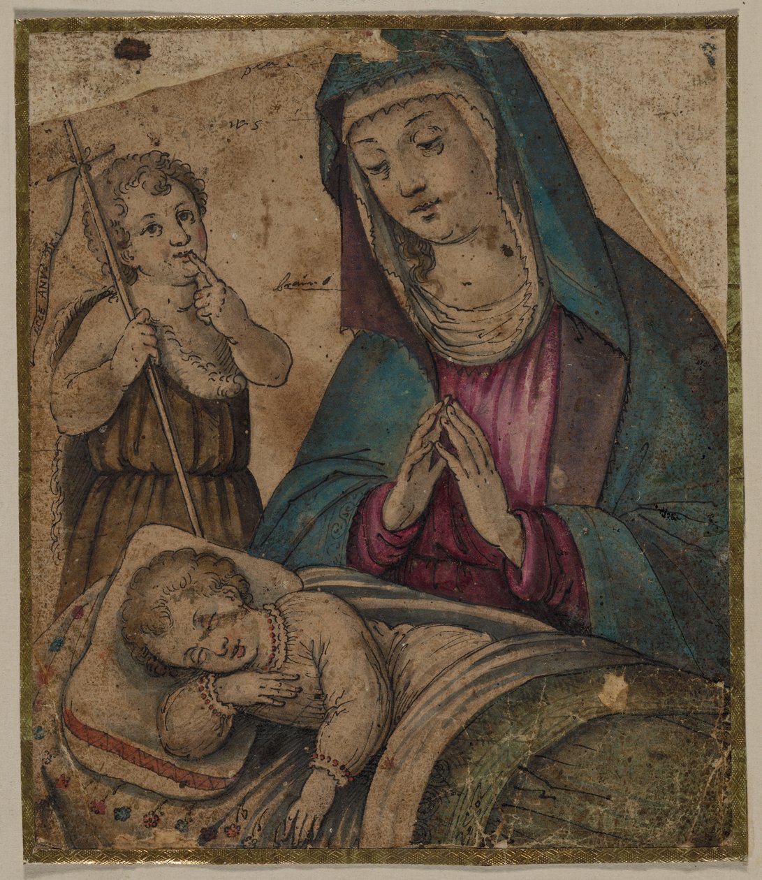 Aziz John ile Bakire ve Çocuk, 1500