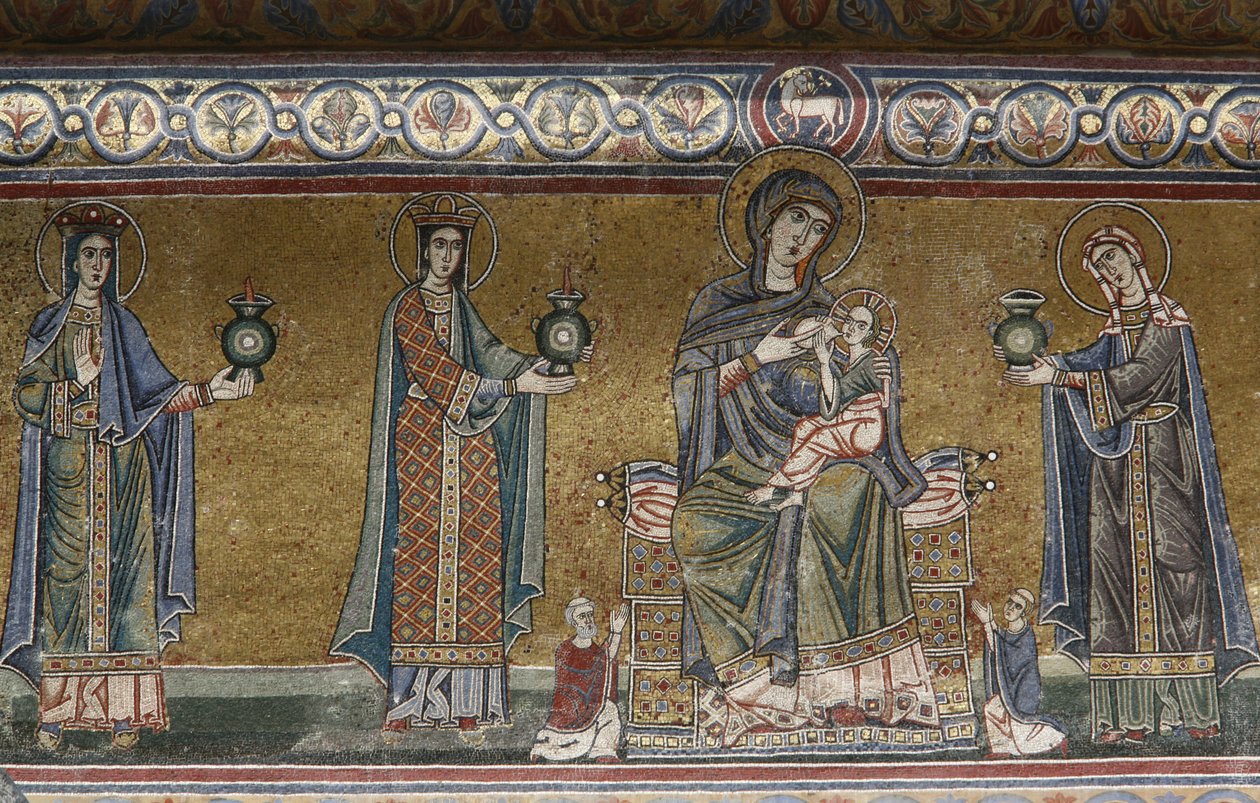 Trastevere kilisesinde Santa Maria