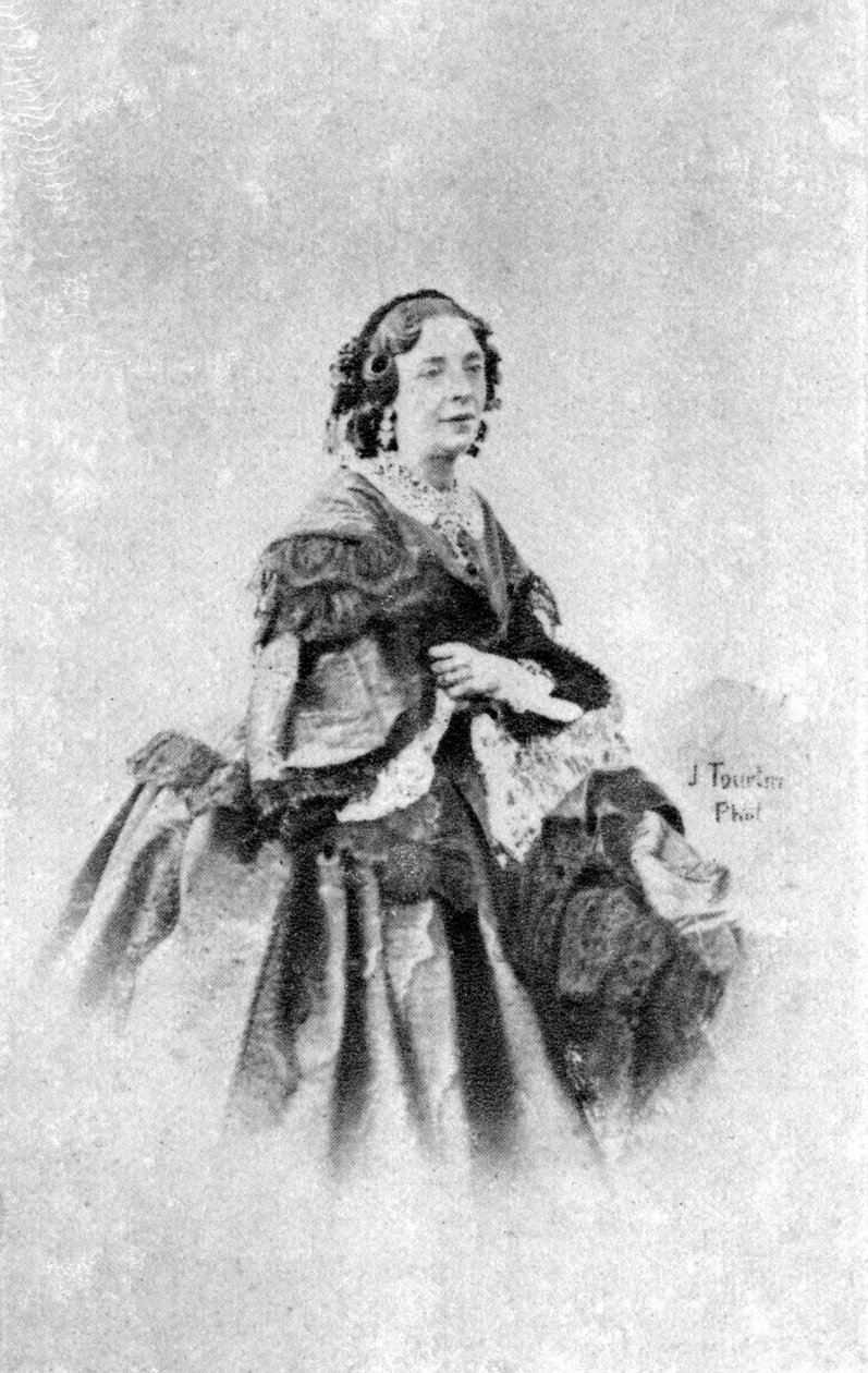 Virginie Dejazet, Fransız aktris, c1845-1875 by Unbekannt