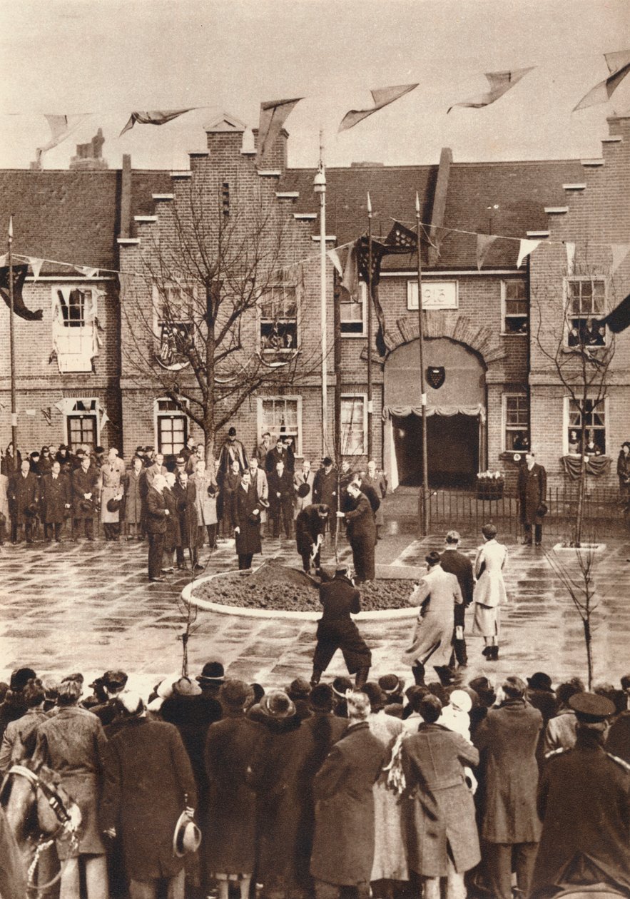 Cornwall Estate Dükalığı ziyareti, 1937 by Unbekannt