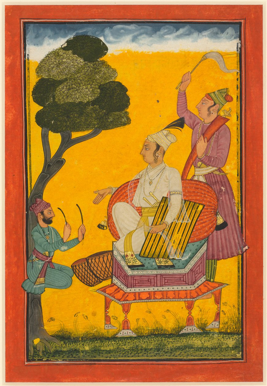 Vivaca Ragaputra, Ragamala Serisinden Bir Yaprak, c. 1700-1720