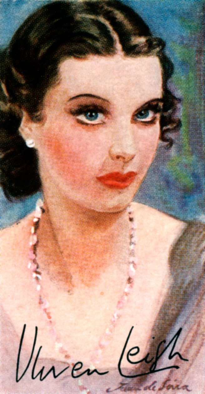 Vivien Leigh, 1913-1967, İngiliz tiyatro ve sinema oyuncusu, 20. yüzyıl by Unbekannt