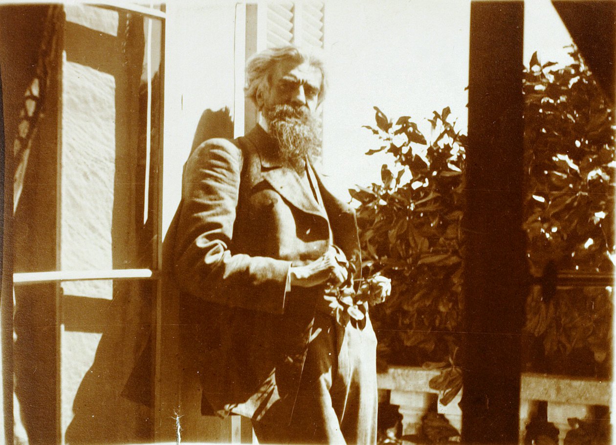 Vladimir Solovyov, Rus filozof, şair ve edebiyat eleştirmeni, Cannes, Fransa, 1899 by Unbekannt