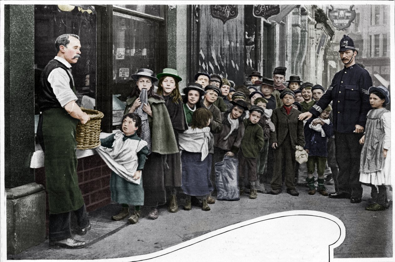 Yiyecek kolileri bekliyorum, Cheapside, c1903 1903 by Unbekannt