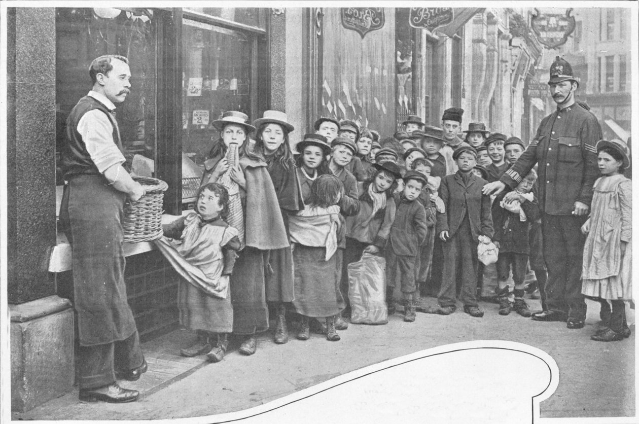 Yiyecek kolileri bekliyorum, Cheapside, c1903 1903 by Unbekannt
