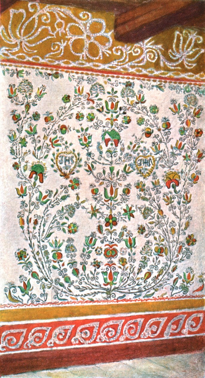 Duvar dekorasyonu, Moravia, Çekoslovakya, 1928. by Unbekannt