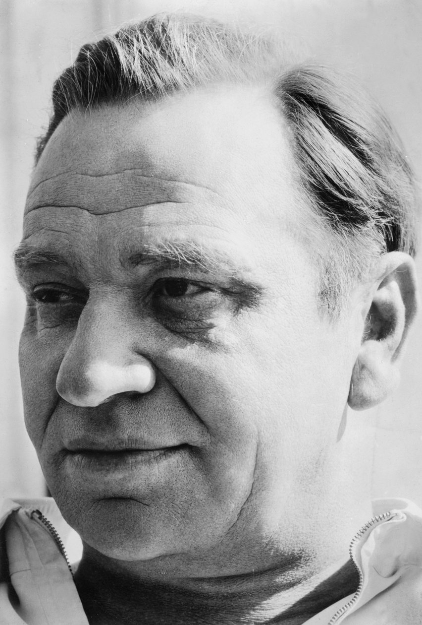 Wallace Beery 1885-1949, Amerikalı aktör, c1930s-c1940s by Unbekannt