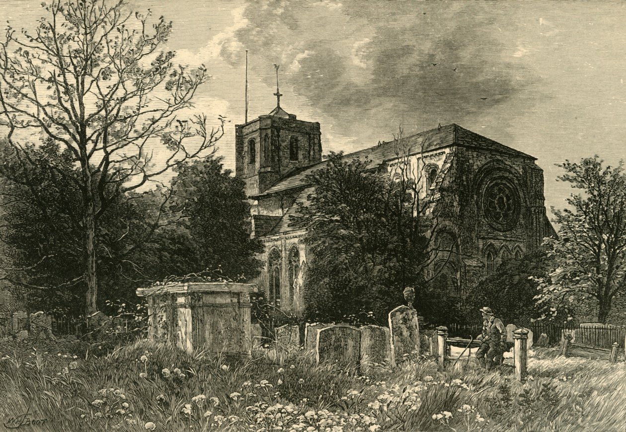 Waltham Manastırı, 1898. by Unbekannt