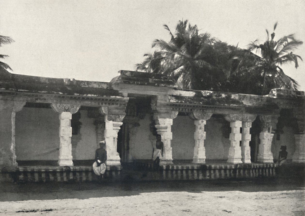 Bir Hindu tapınağının lobisi, Seylan, 1926 by Unbekannt