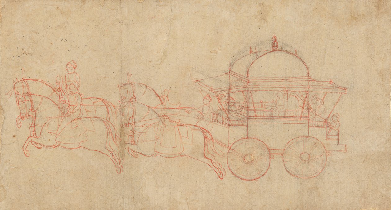 Savaş Arabası, 19. yüzyılın ortalarında. by Unbekannt