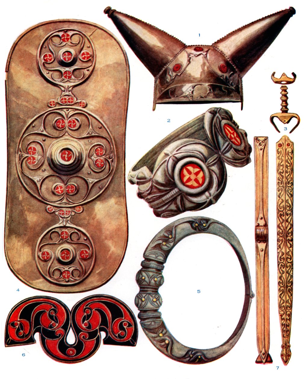 Eski Britanyalıların savaş süsleri, 1933-1934 by Unbekannt