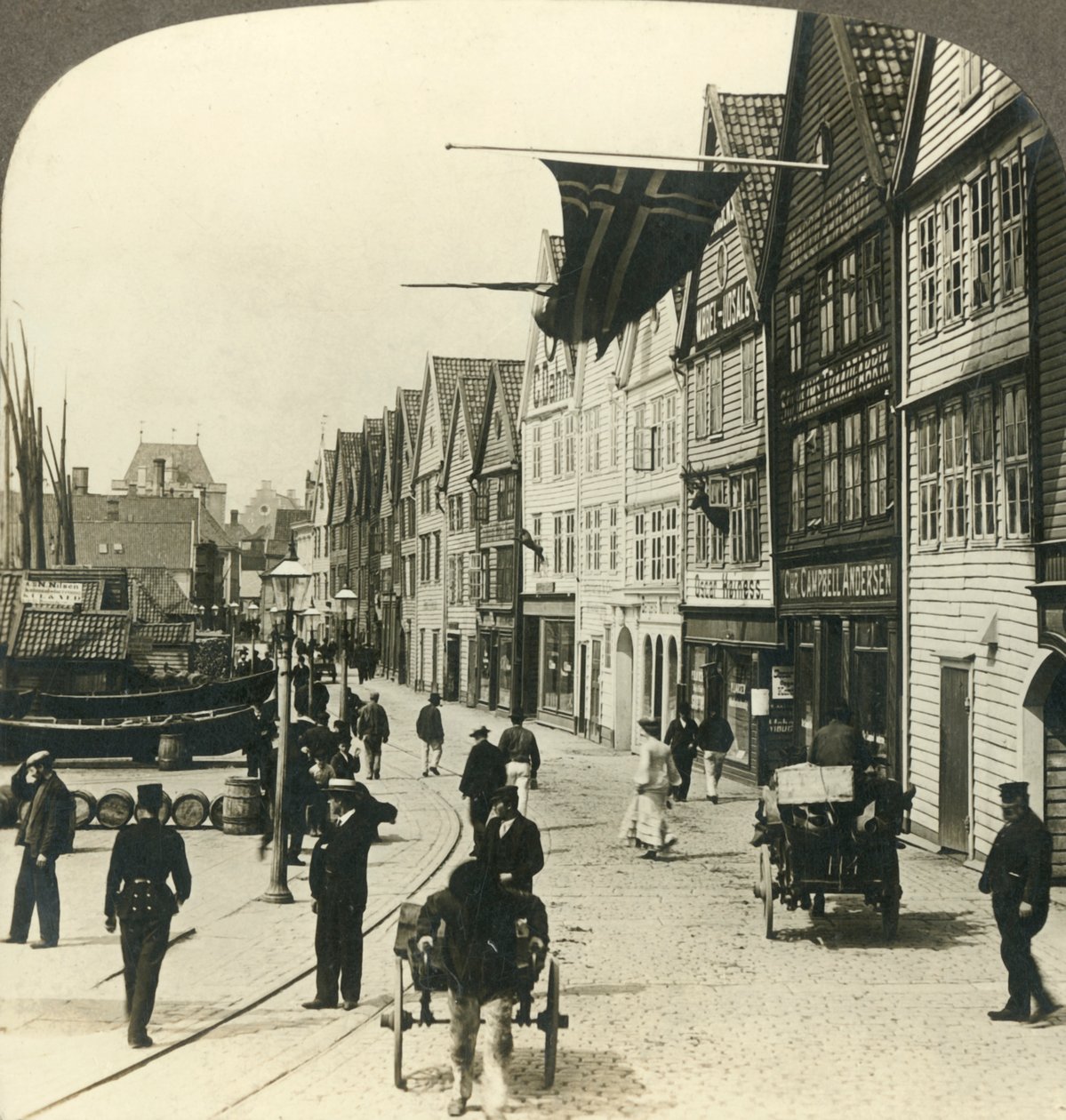 Eski şehir Bergen