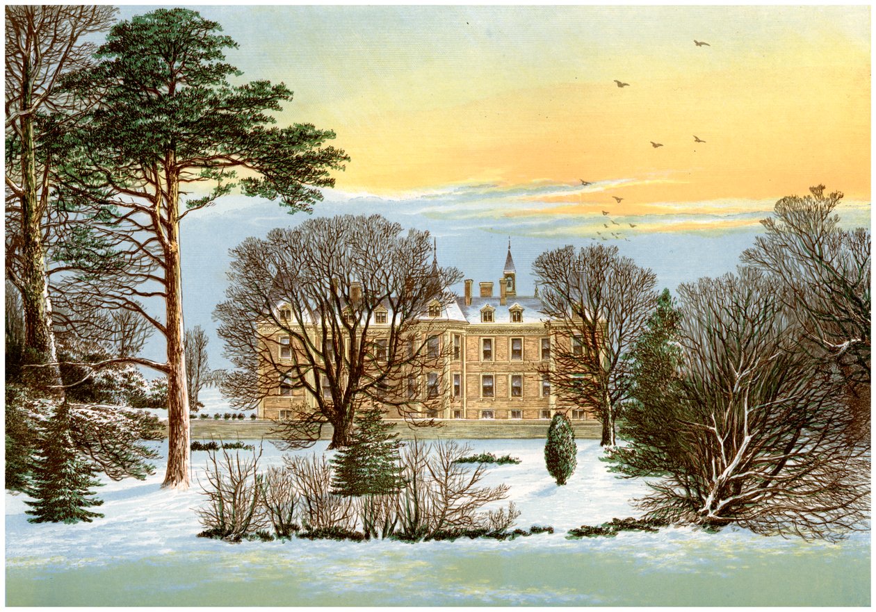 Warter Manastırı, yakın Pocklington, Yorkshire, Wilson ailesinin evi, c1880 by Unbekannt