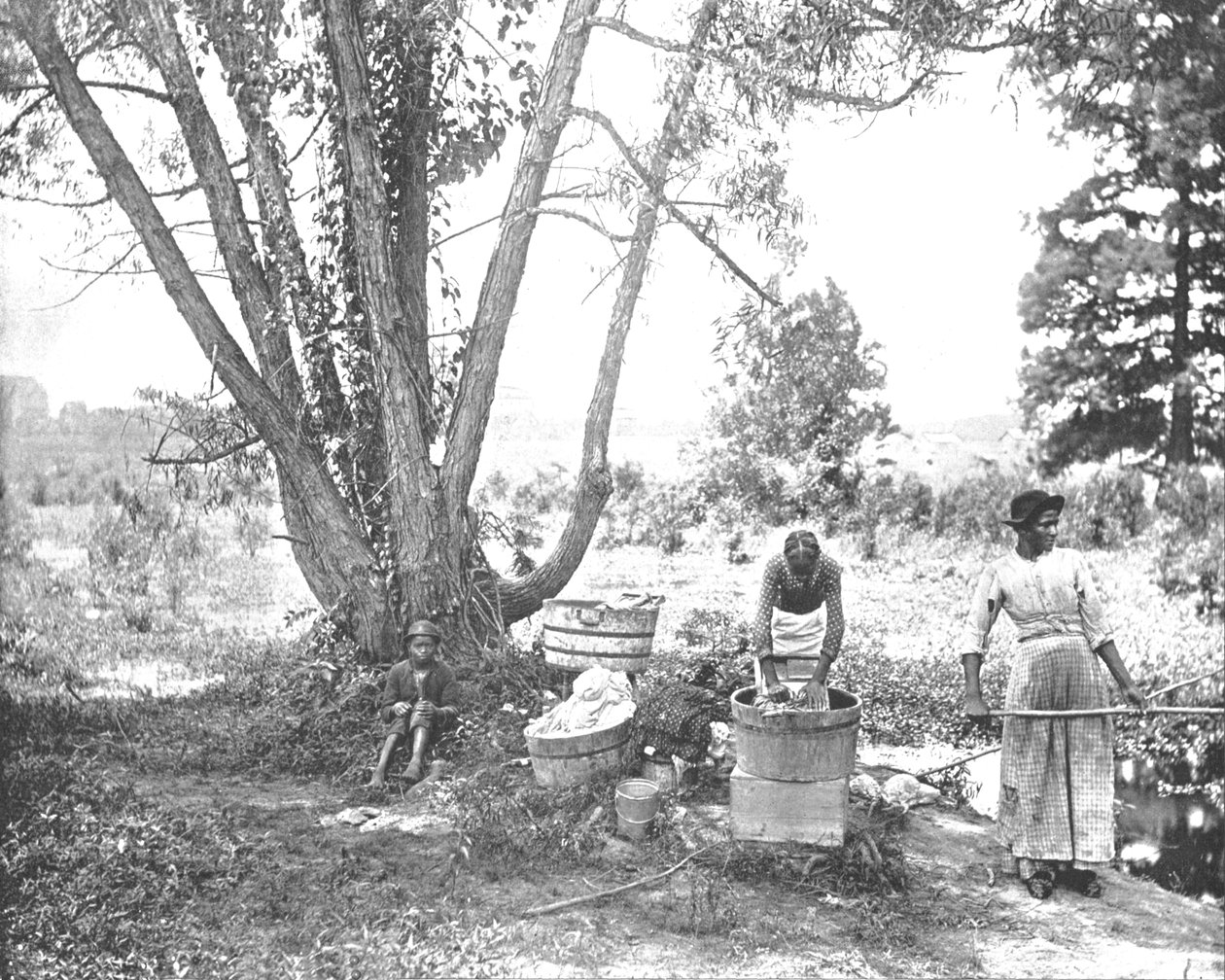 Çamaşırcı Kadınlar, El Paso, Teksas, ABD, c1900. by Unbekannt