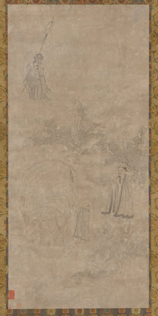 Beyaz Filin Yıkanması, Ming hanedanı, 16-17. yüzyıl. by Unbekannt