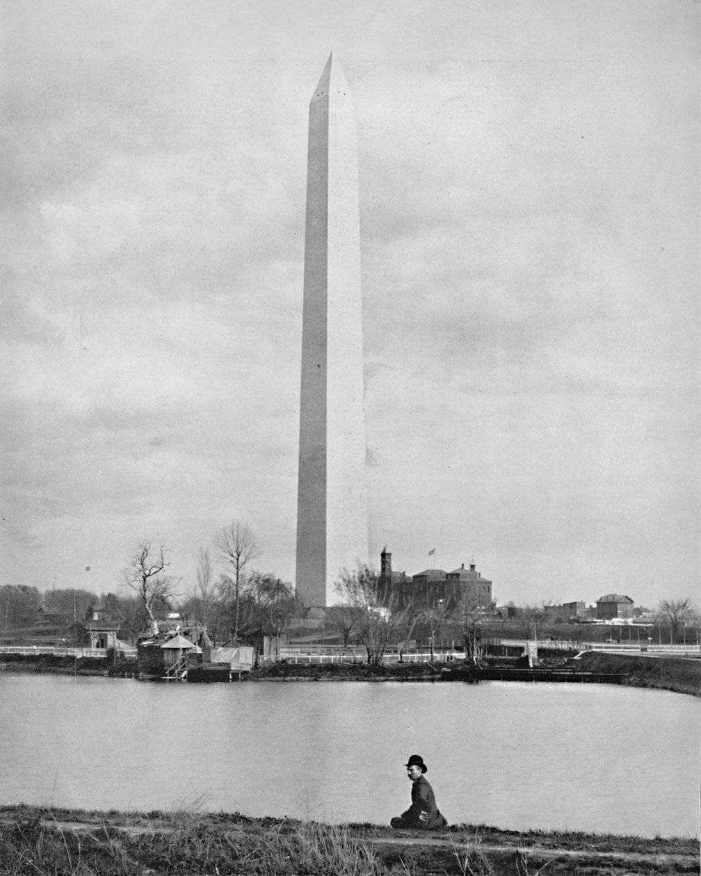 Washington Anıtı, Washington DC, c1897. by Unbekannt