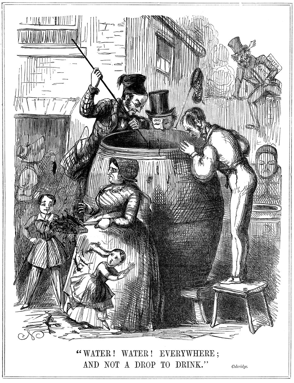 Suçlu! Suçlu! Her Yerde, İçilecek Damla Değil, 1849 by Unbekannt