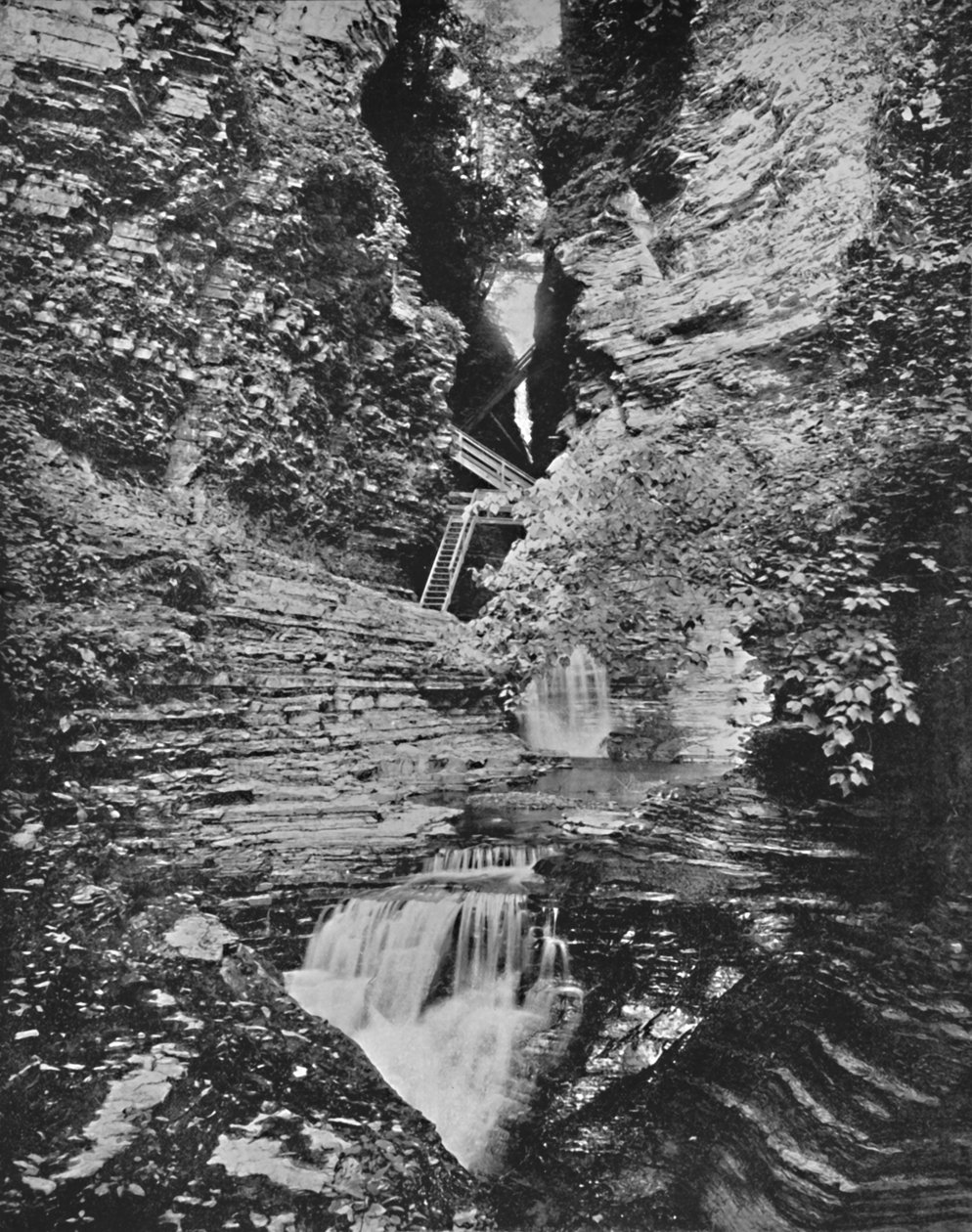 Watkins Glen, 19. yüzyıl by Unbekannt