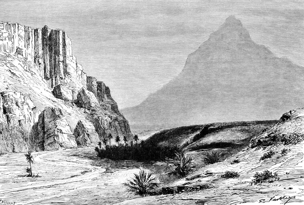 Web El-Halluf, Figuig yakınlarında, Fas, 1895 by Unbekannt