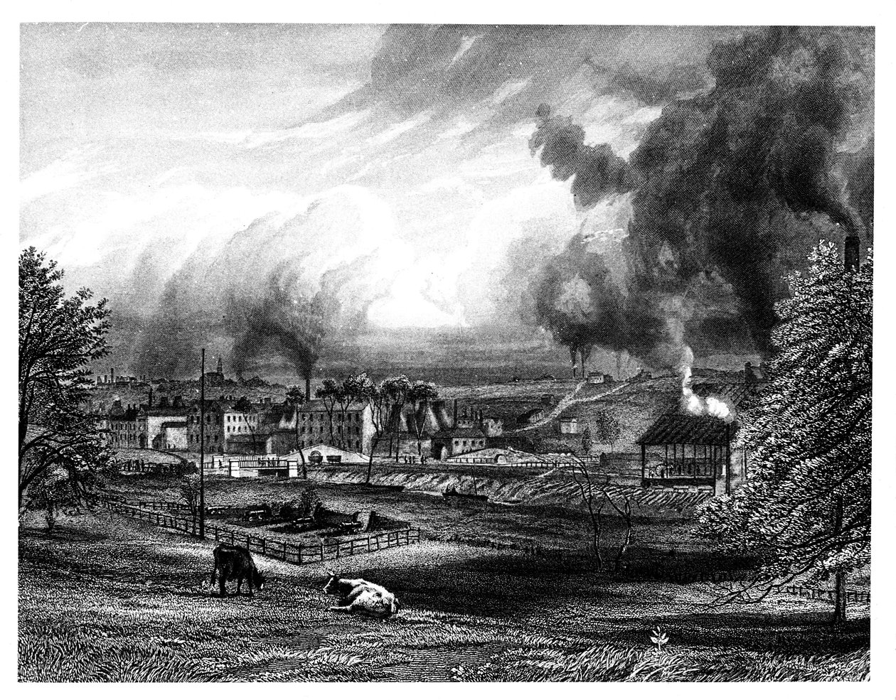 Wedgwood fabrikası, Etruria, Hanley, Staffordshire, İngiltere by Unbekannt