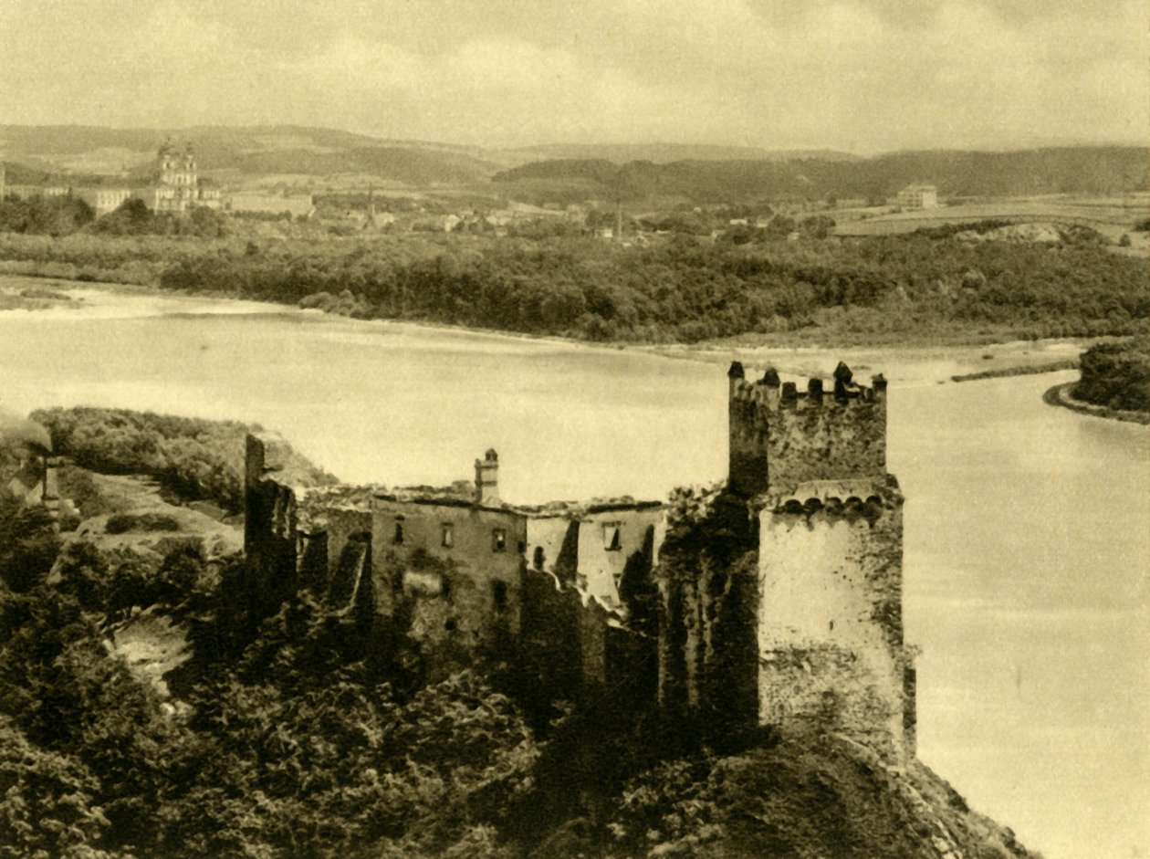 Weitenegg Kalesi, Wachau, Aşağı Avusturya, c1935. by Unbekannt