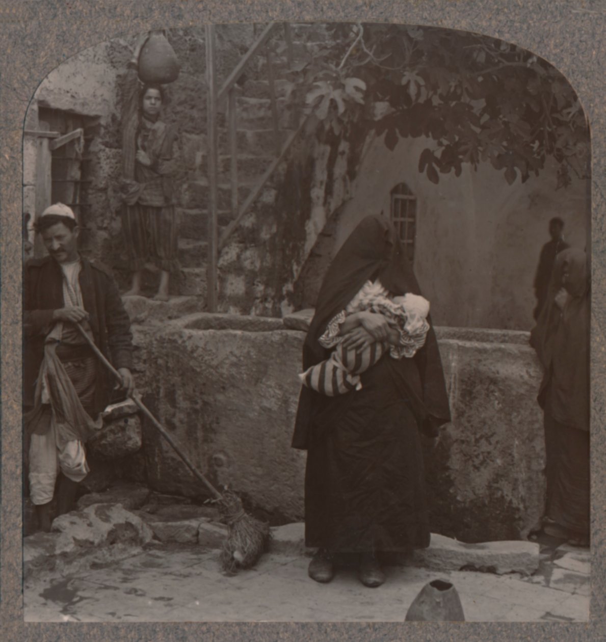 Pekala Peters huse tarafından, Jaffa, c1900 by Unbekannt