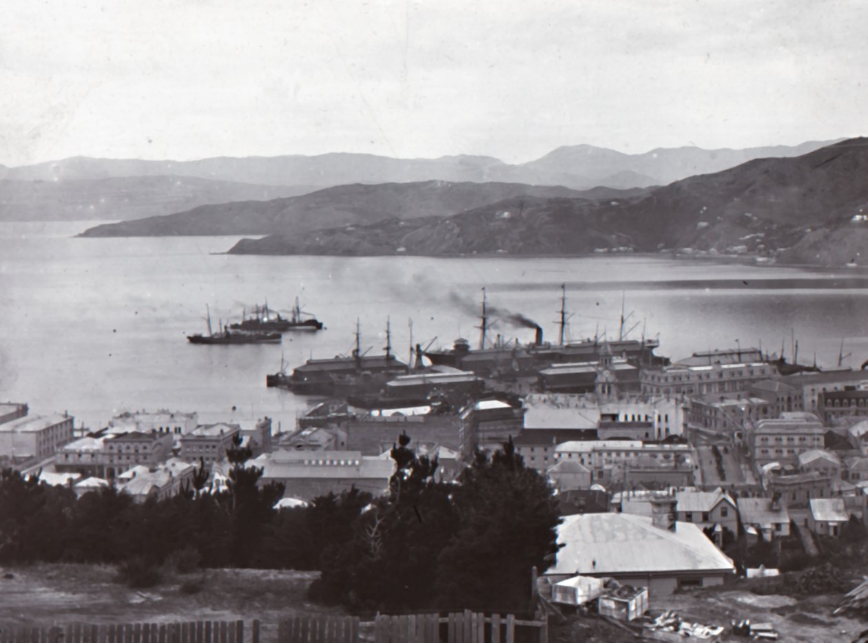 Wellington Limanı, 19. yüzyılın sonları ile 20. yüzyılın başlarında. by Unbekannt