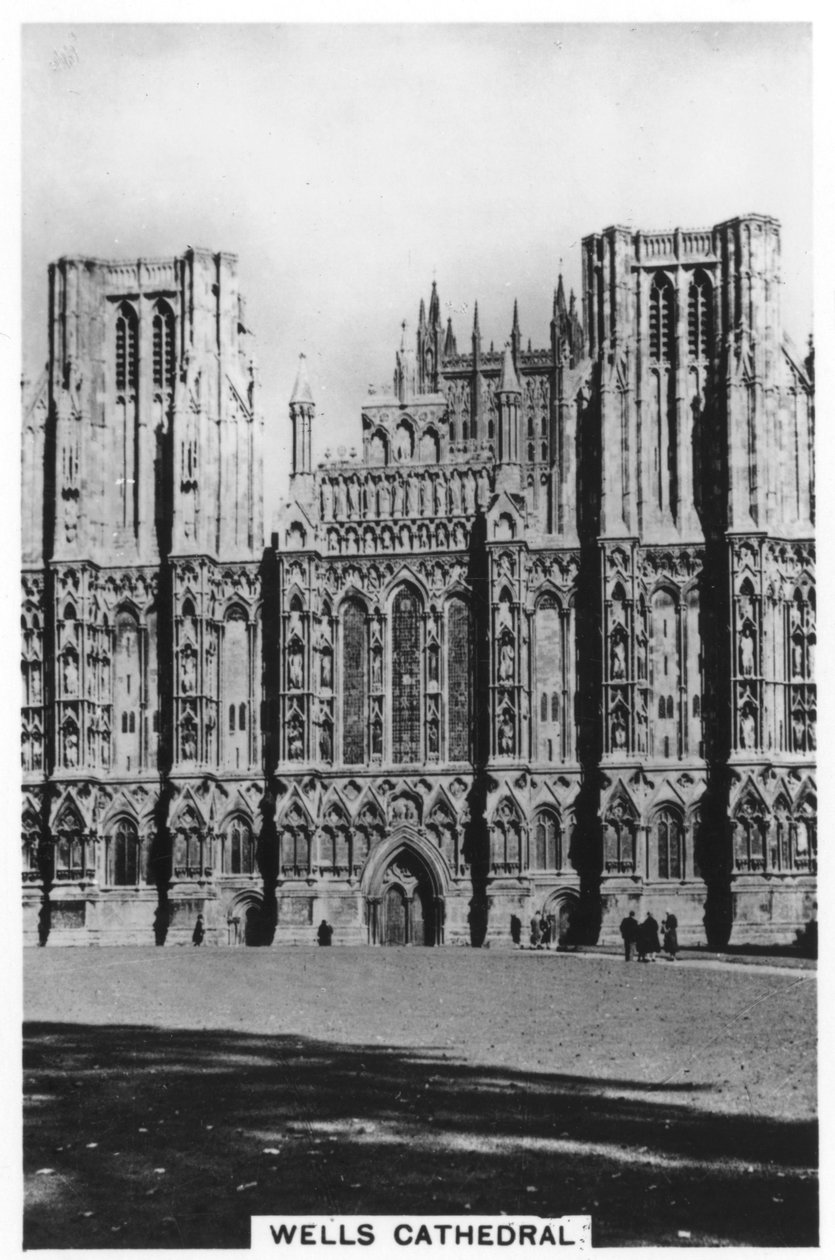 Wells Katedrali, Wells, Somerset, İngiltere, 1936 by Unbekannt