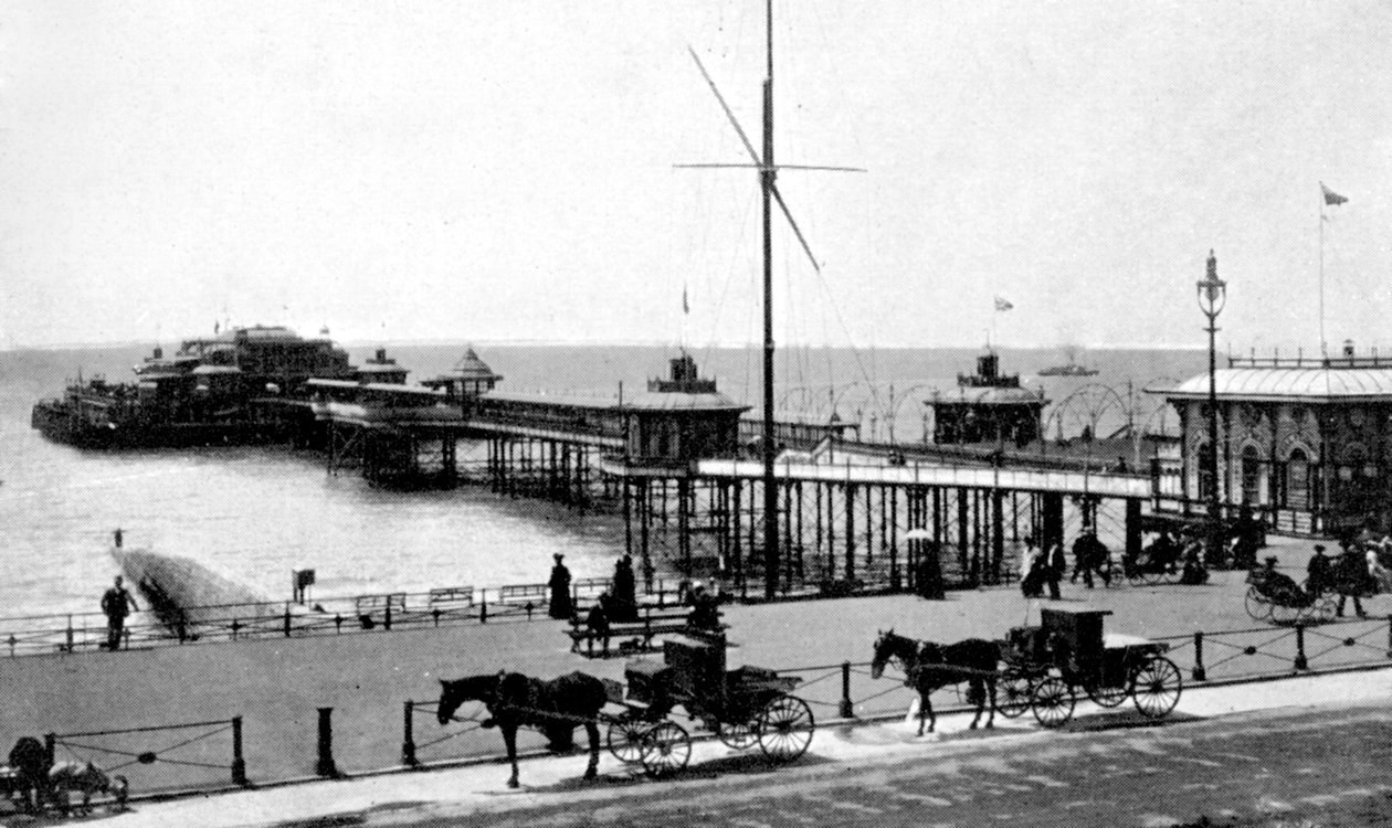Batı İskelesi, Brighton, Sussex, 20. Yüzyılın Başları by Unbekannt