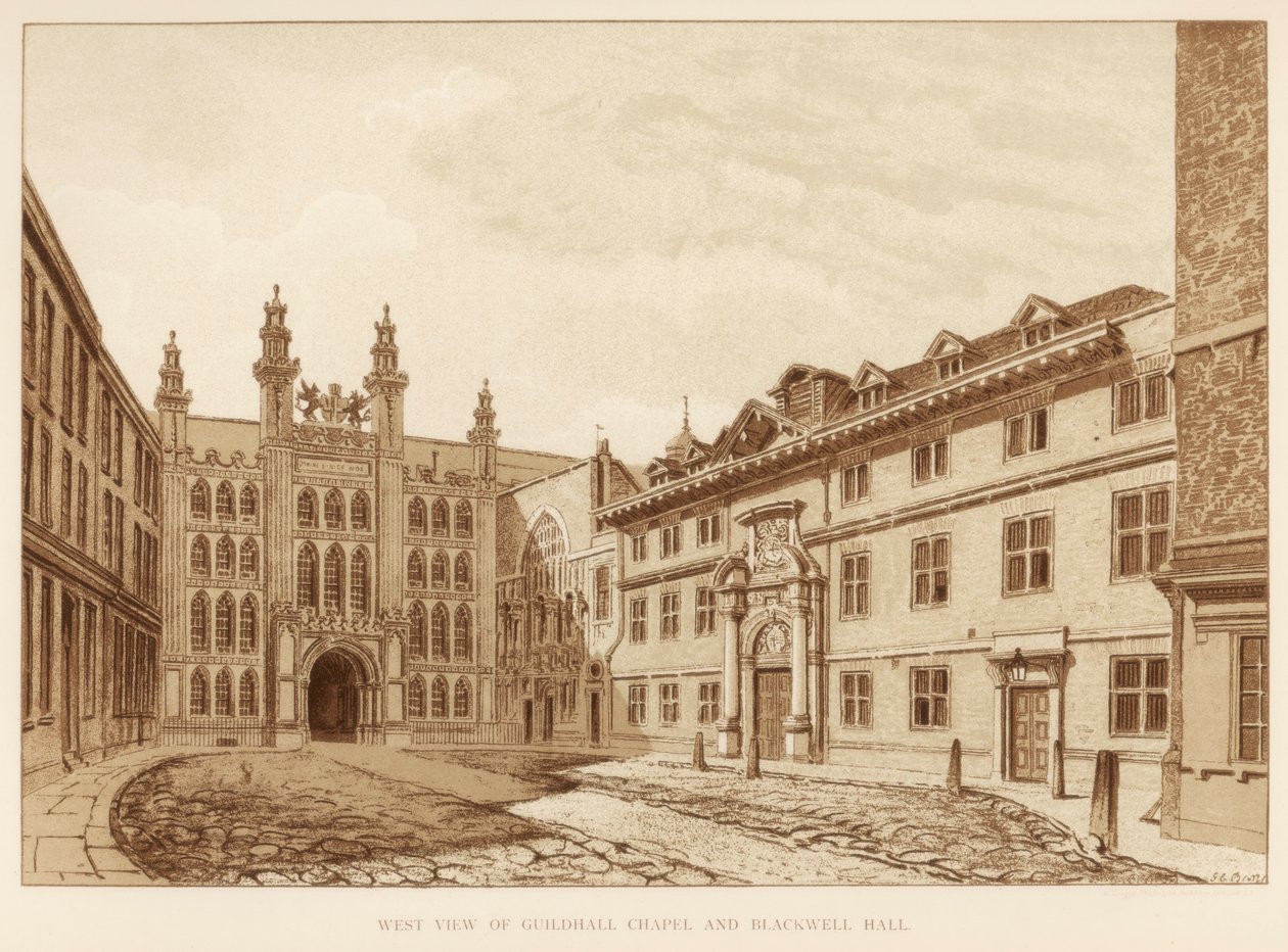 Guildhall Şapeli ve Blackwell Hall