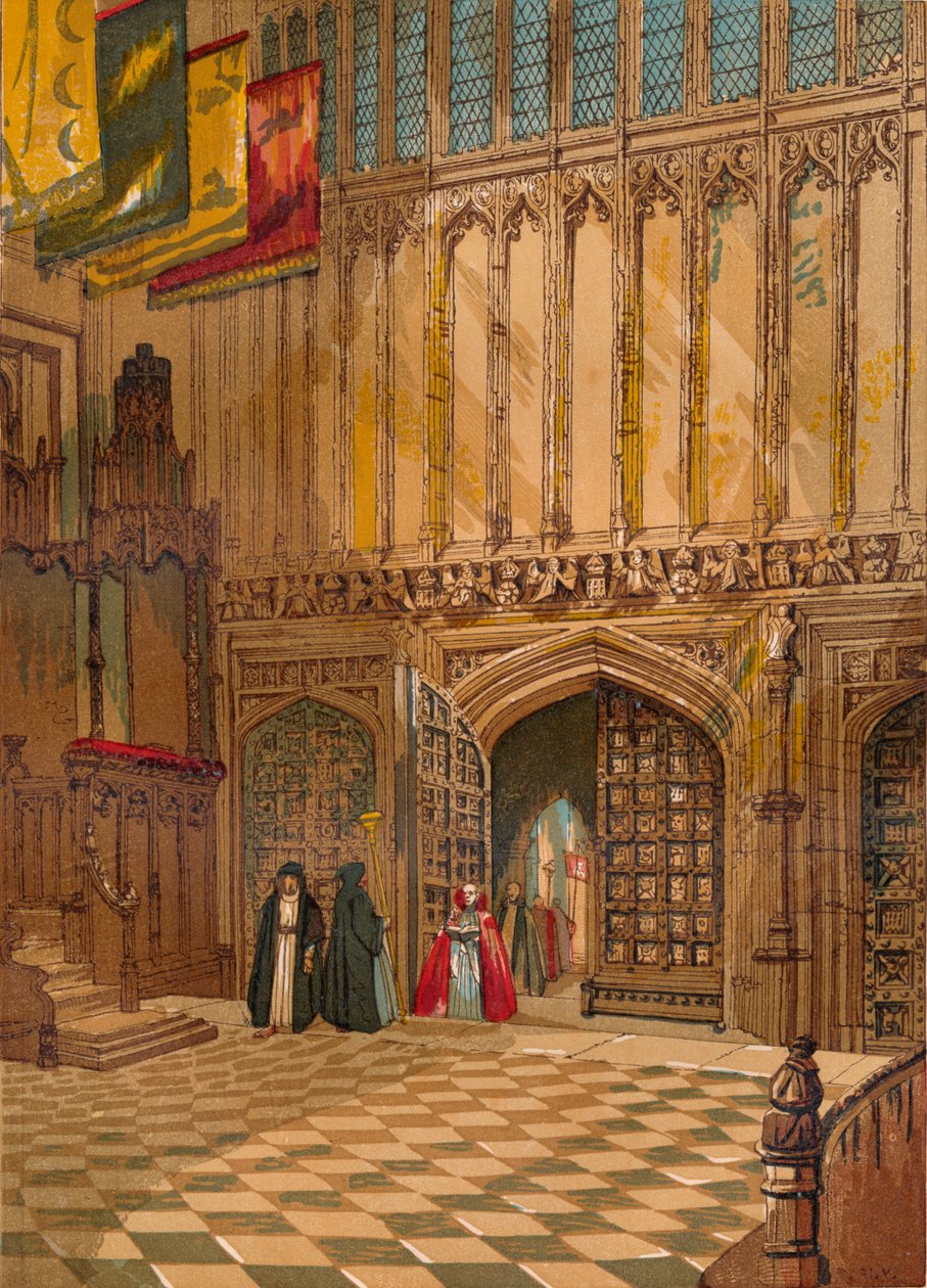 Westminster Manastırı. - Henry Yedinci Şapeli, c1845, 1864 by Unbekannt