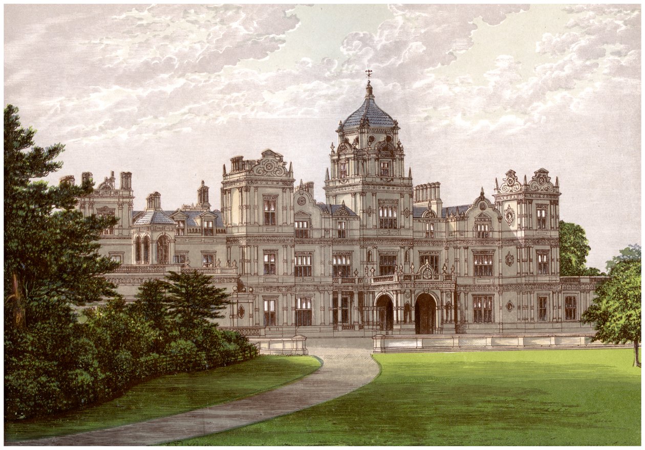 Westonbirt House, Gloucestershire, Holford ailesinin evi, c1880 by Unbekannt