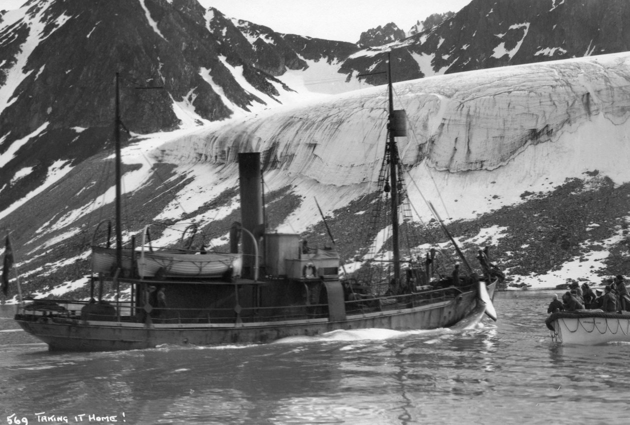 Balina Avcılığı, Magdalene Körfezi, Spitzbergen, Norveç, 1929 by Unbekannt