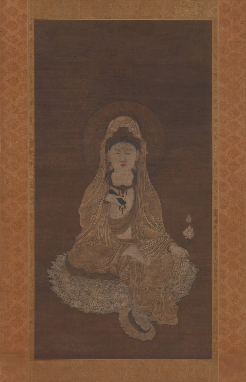 Beyaz Cüppeli Kannon, 13. yüzyıl. by Unbekannt