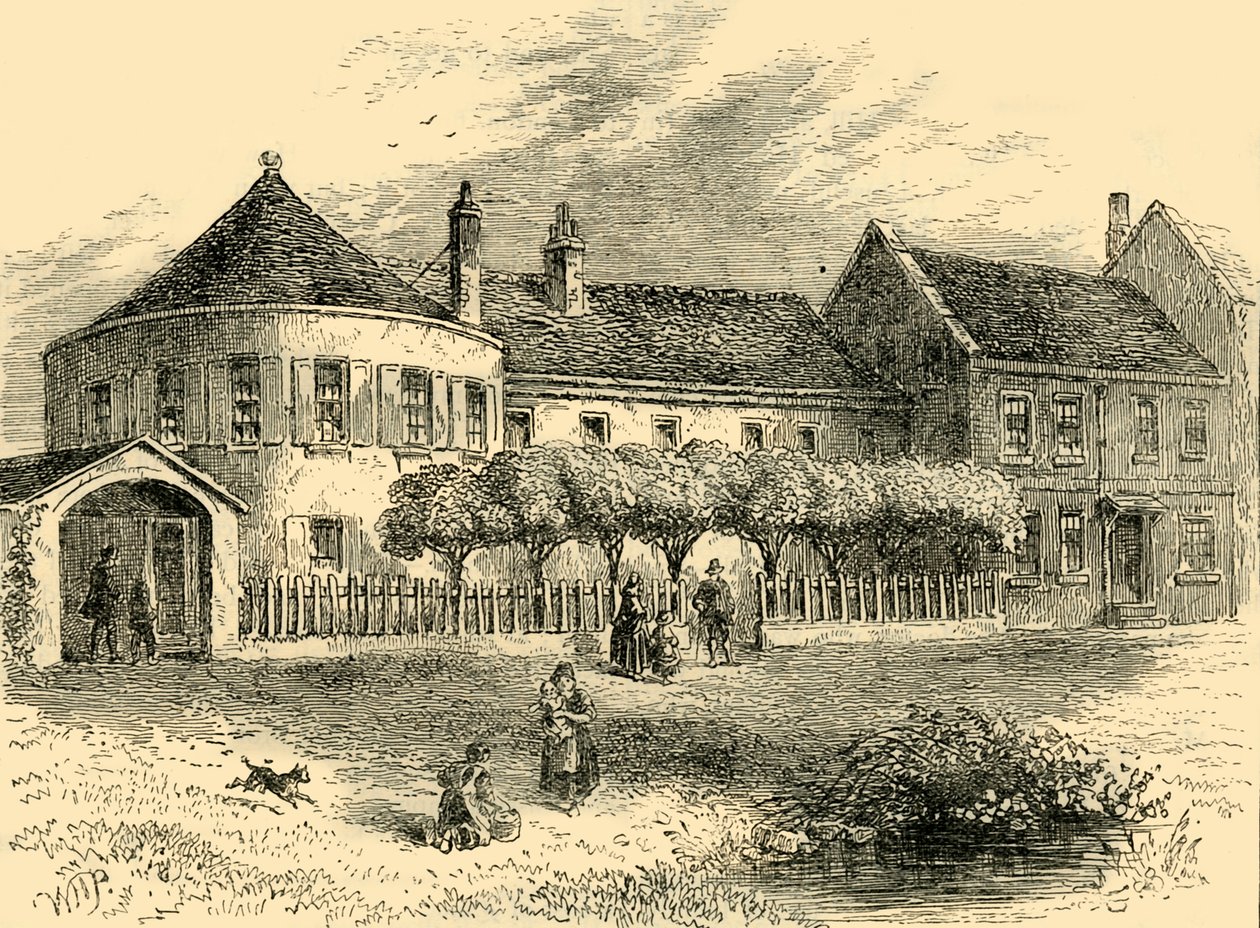 Beyaz Kanal Evi yaklaşık 1820, c1872. by Unbekannt