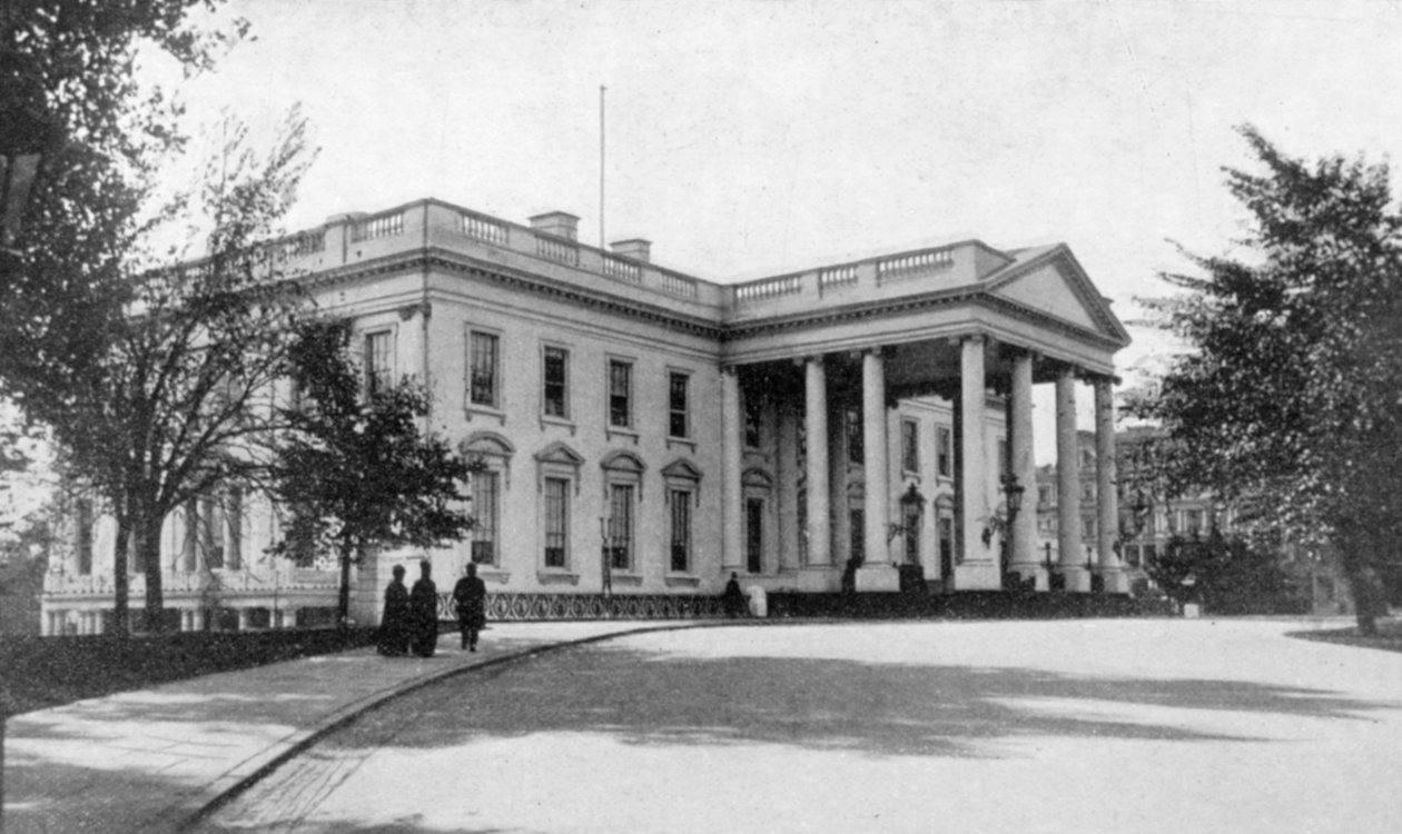 Beyaz Saray, Washington, Amerika Birleşik Devletleri, 1901 by Unbekannt