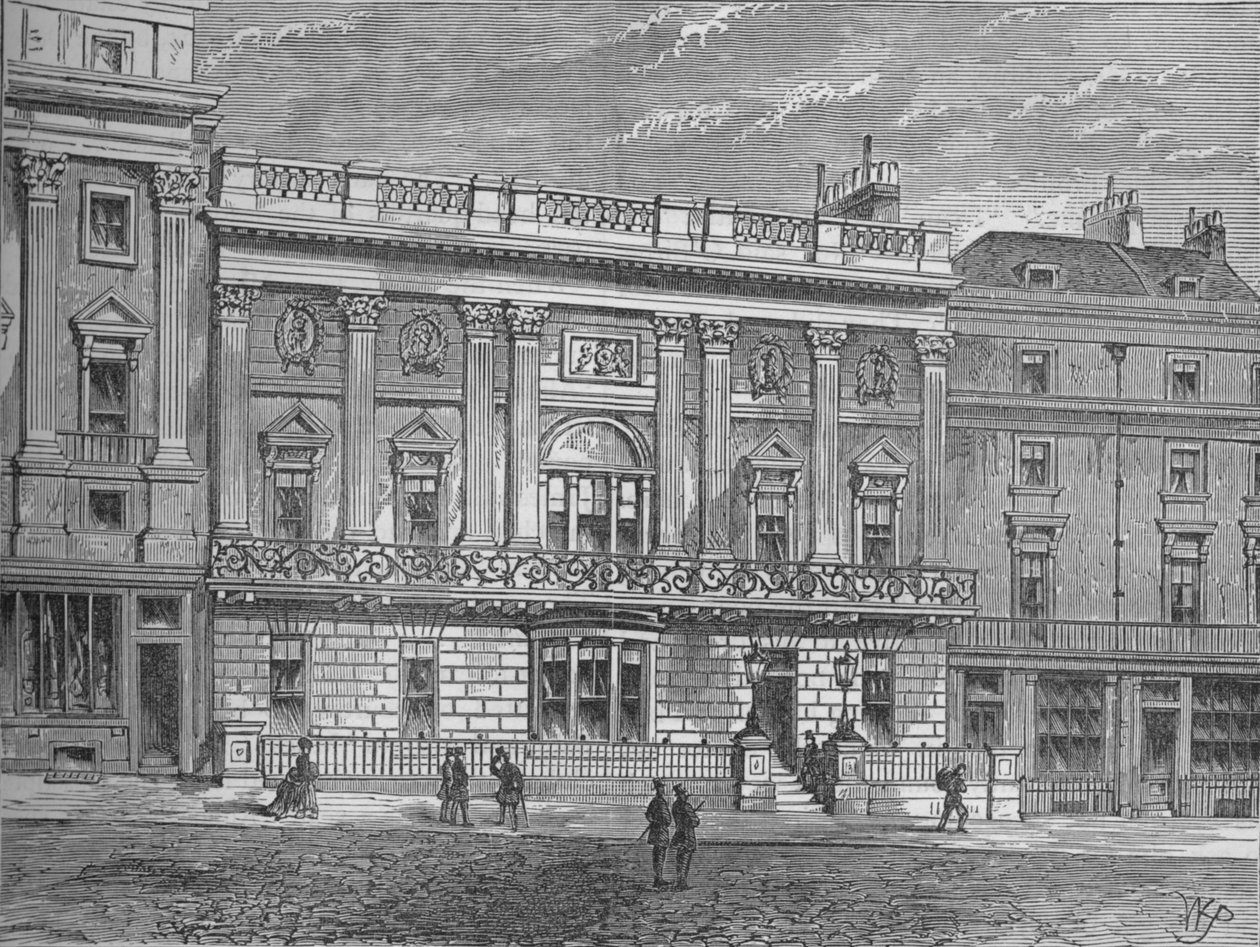 Beyazlar Kulübü, Westminster, Londra, c1875 1878 by Unbekannt