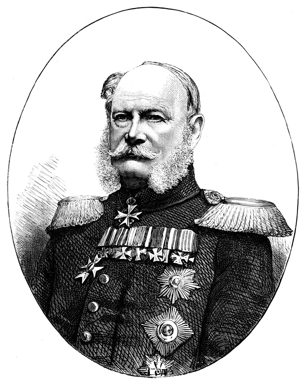 Wilhelm I 1797-1888, Prusya Kralı ve Almanya İmparatoru by Unbekannt