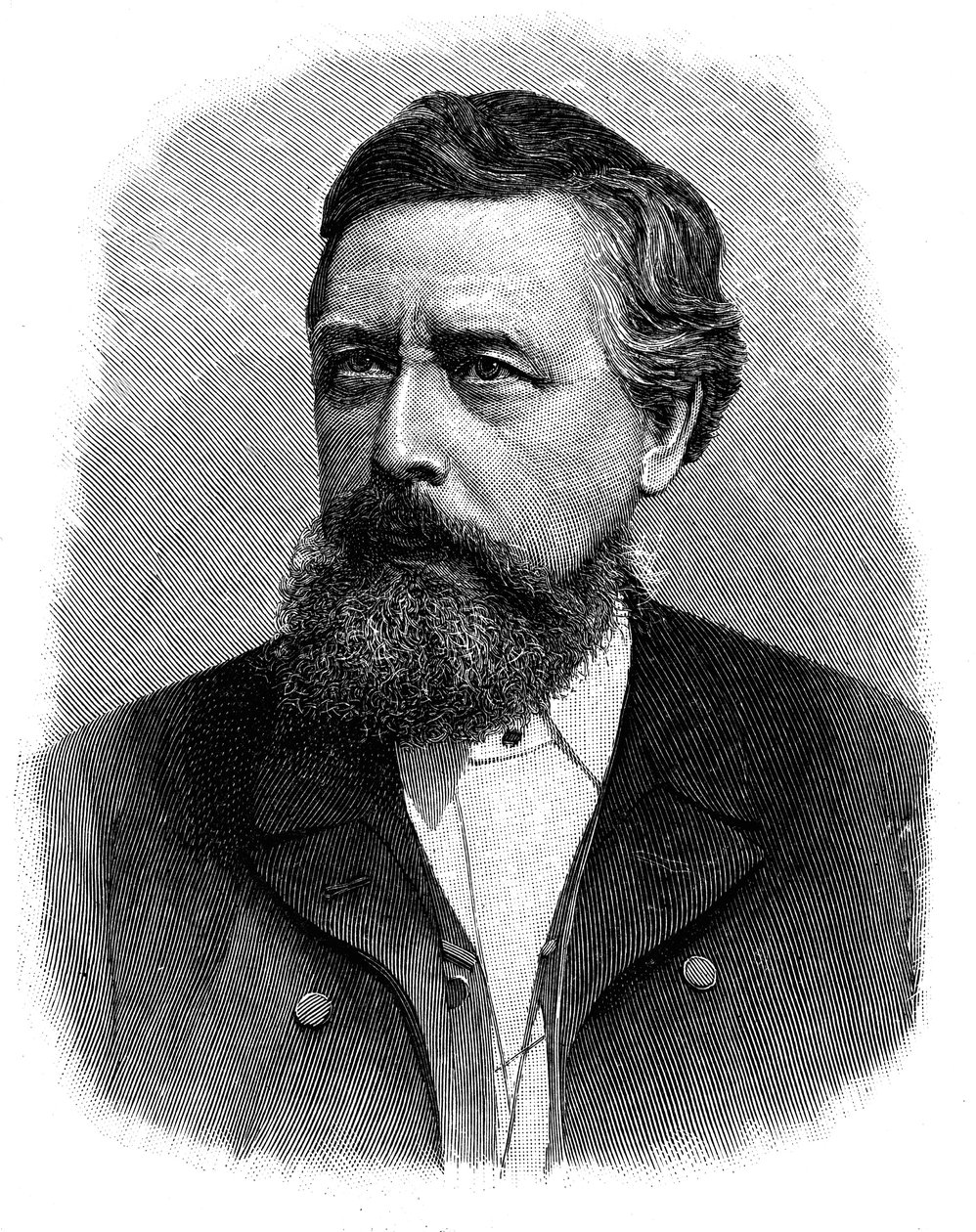 Wilhelm Liebknecht, 19. yüzyıl Alman sosyal demokratı by Unbekannt
