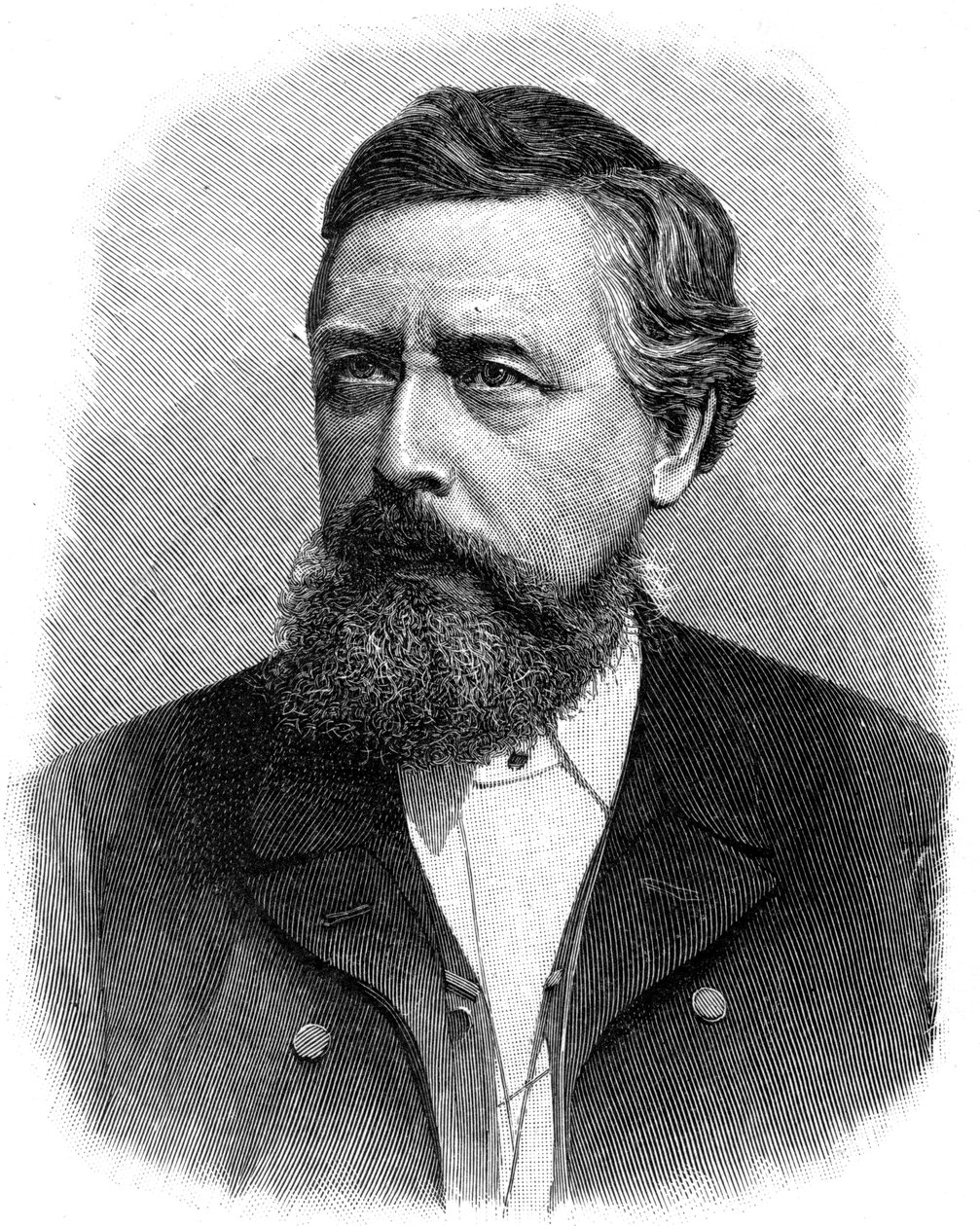 Wilhelm Liebknecht, 19. yüzyıl Alman sosyal demokratı, 1903 by Unbekannt