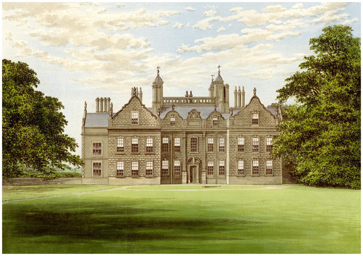 Willesley Hall, Derbyshire, Loudoun Kontu