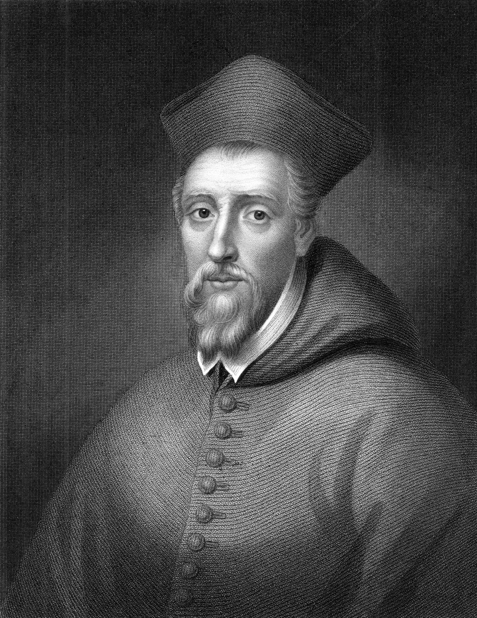 William Allen 1532-1594, İngiliz başrahip by Unbekannt