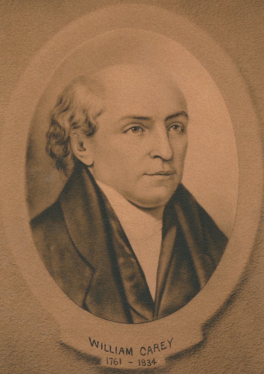 William Carey 1761-1834, İngiliz misyoner ve Baptist bakan, c1910 by Unbekannt